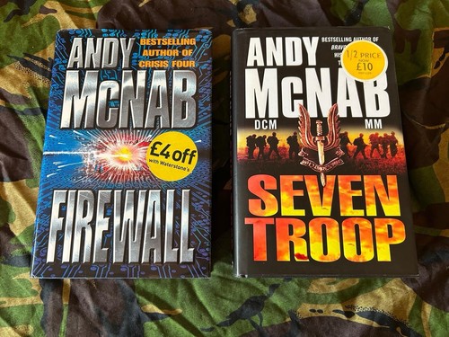 Sas andy mcnab books - mcnab, (x2)