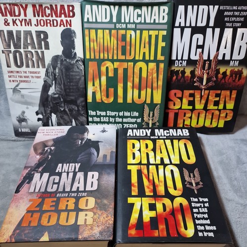 Hardbacks andy mcnab war - andy,