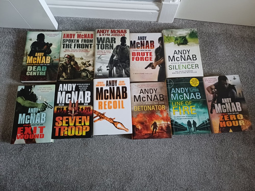 Andy mcnab hardback books - andy,
